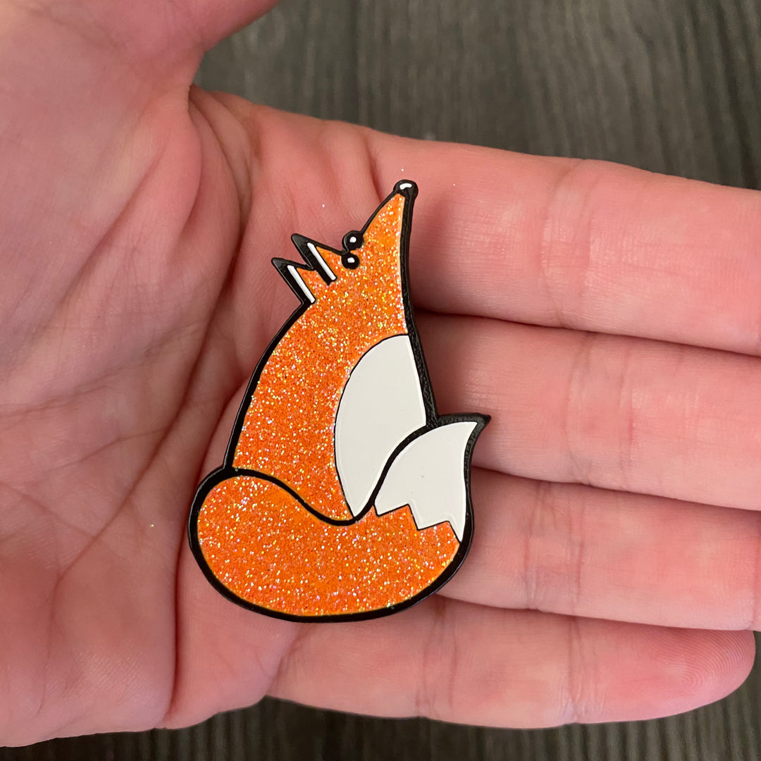 Fox Enamel Pin