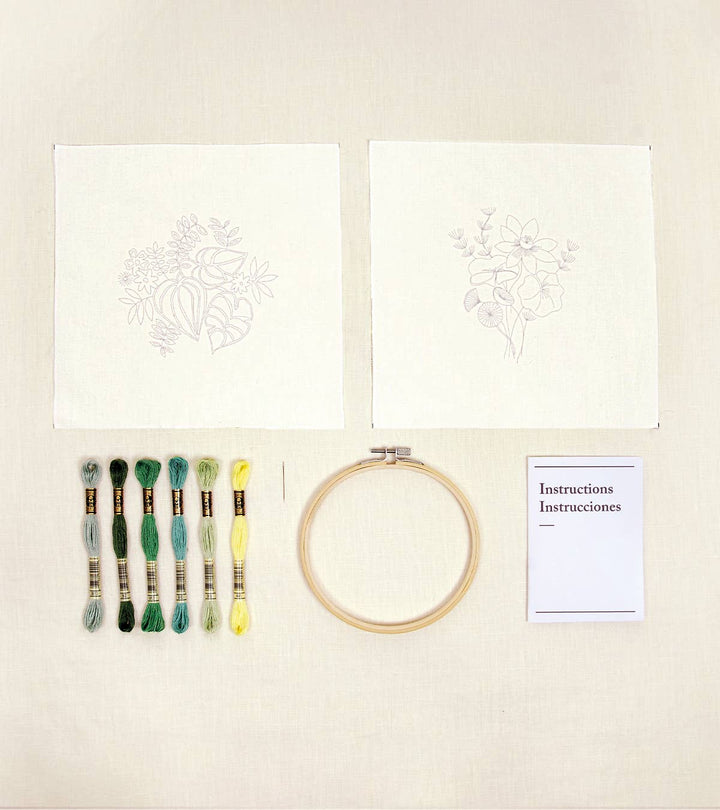 DMC Water Garden Embroidery Kit