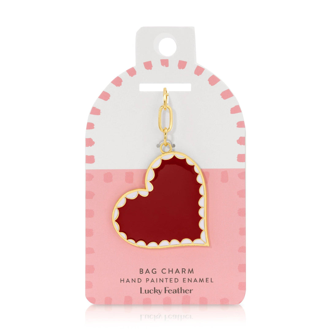 Enamel Bag Charm Bundle - Includes 4 of each style (48 pieces total) + wood display