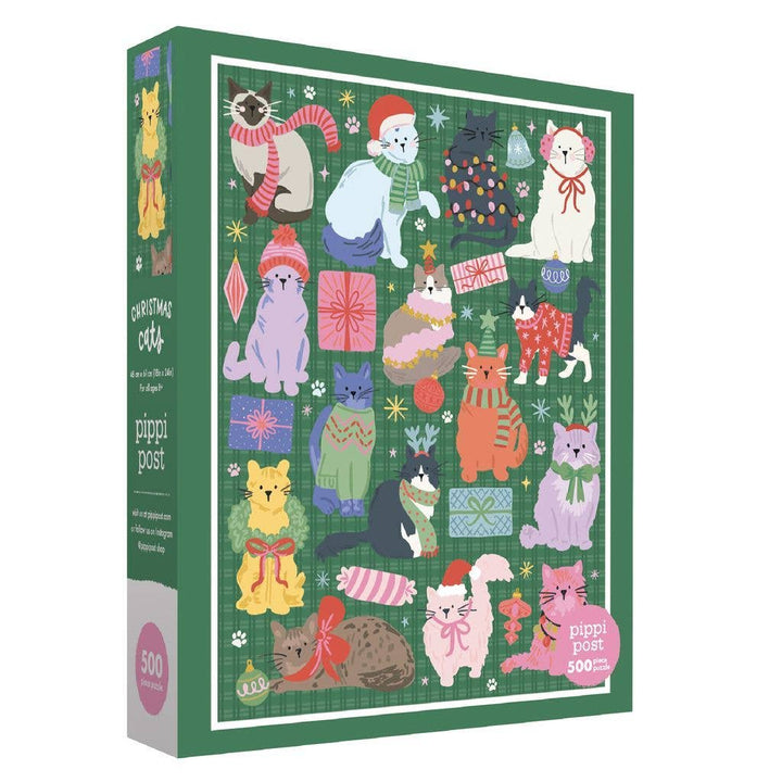 Christmas Cats - 500 Piece Jigsaw Puzzle