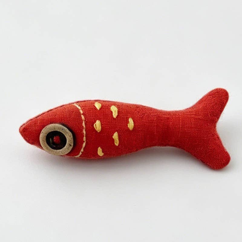 Refined Playful Cartoon Animal Fabric Daily Brooch