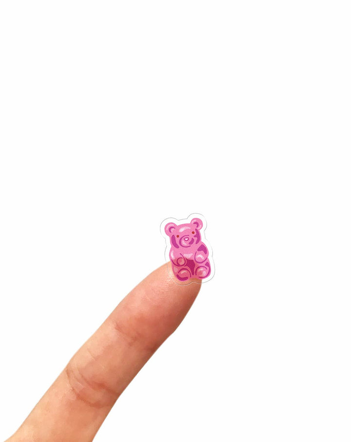 Gummy Bears  Clear Stickers