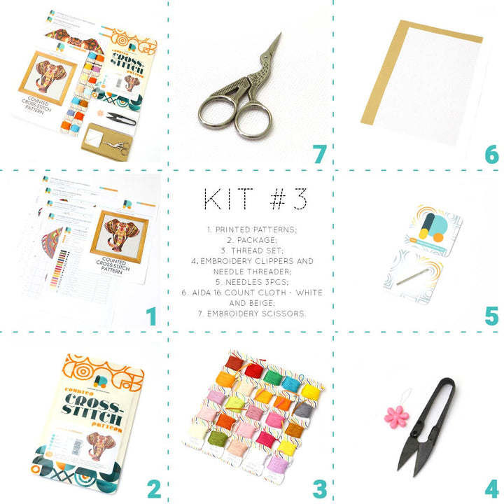 CS1249 Space, Counted Cross Stitch Kit
