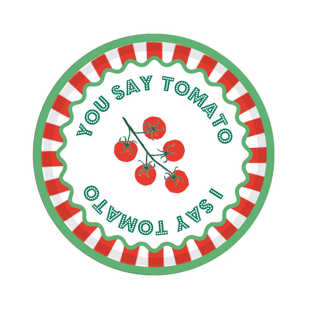 Tomato Tin Tray - 30cm | Homeware |