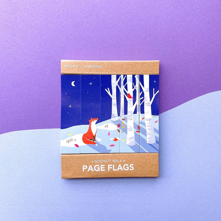 Moonlit Walk Page Flags