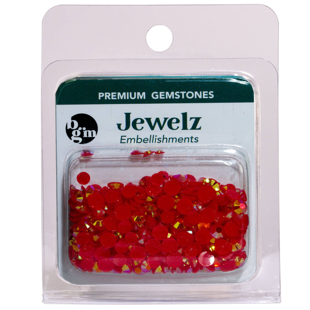 Siam AB Flat Back Jewelz