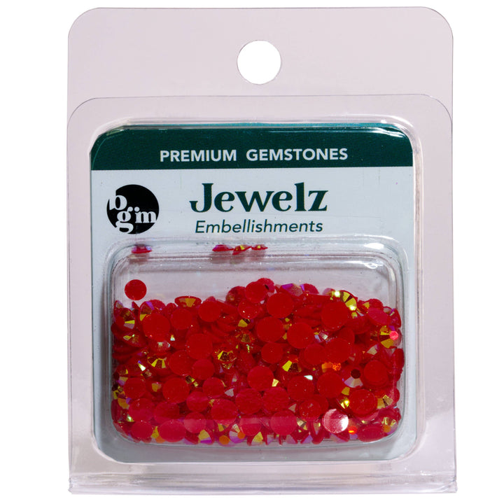 Siam AB Flat Back Jewelz