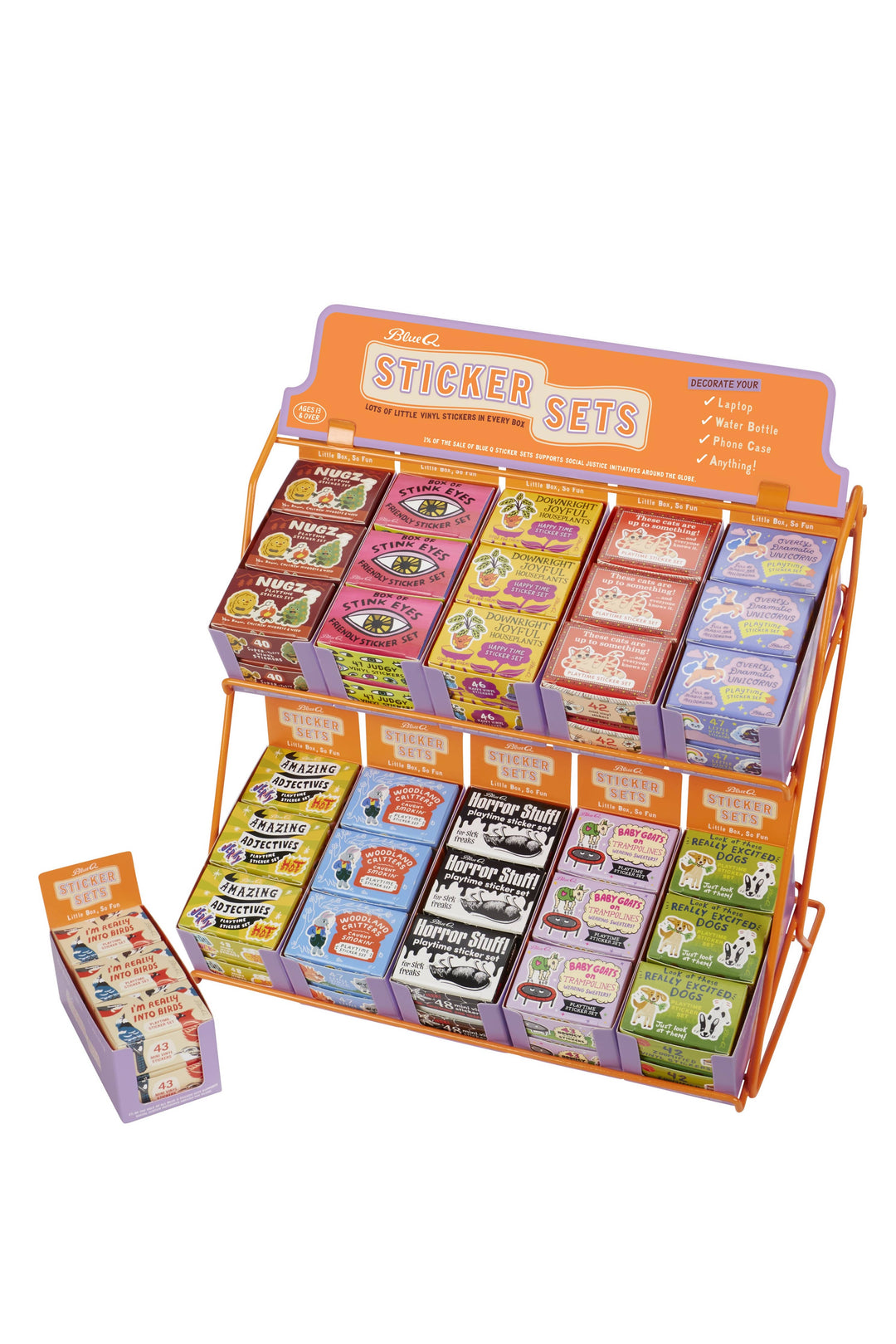 Sticker Set Counter Display