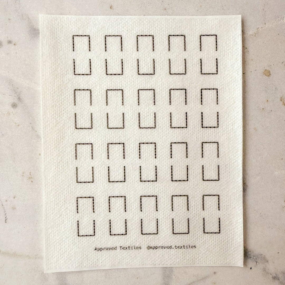 Agnes Martin Mending + Embellishment Transfer