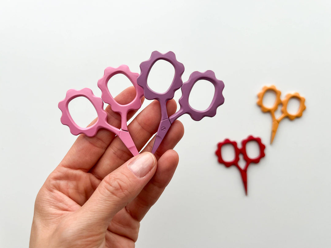 Mini Rainbow Flower Scissors