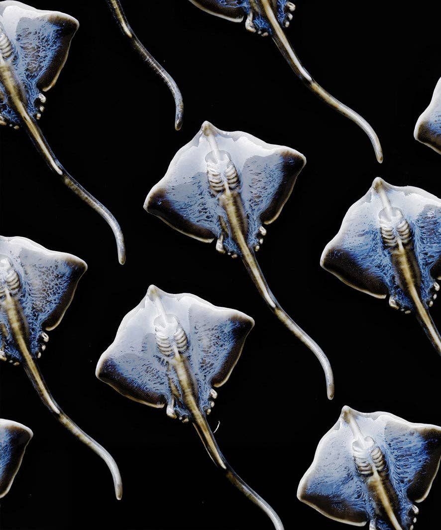 YIHE Ceramic Brooches "Batoids"