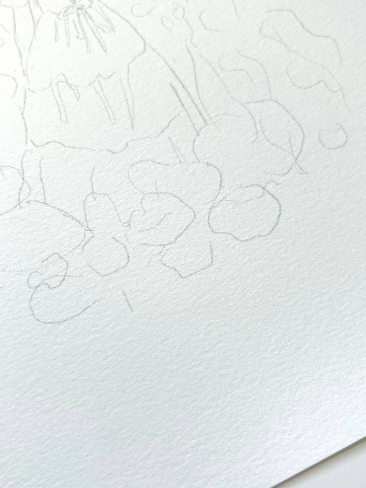 Cottage Core Watercolor Workbook