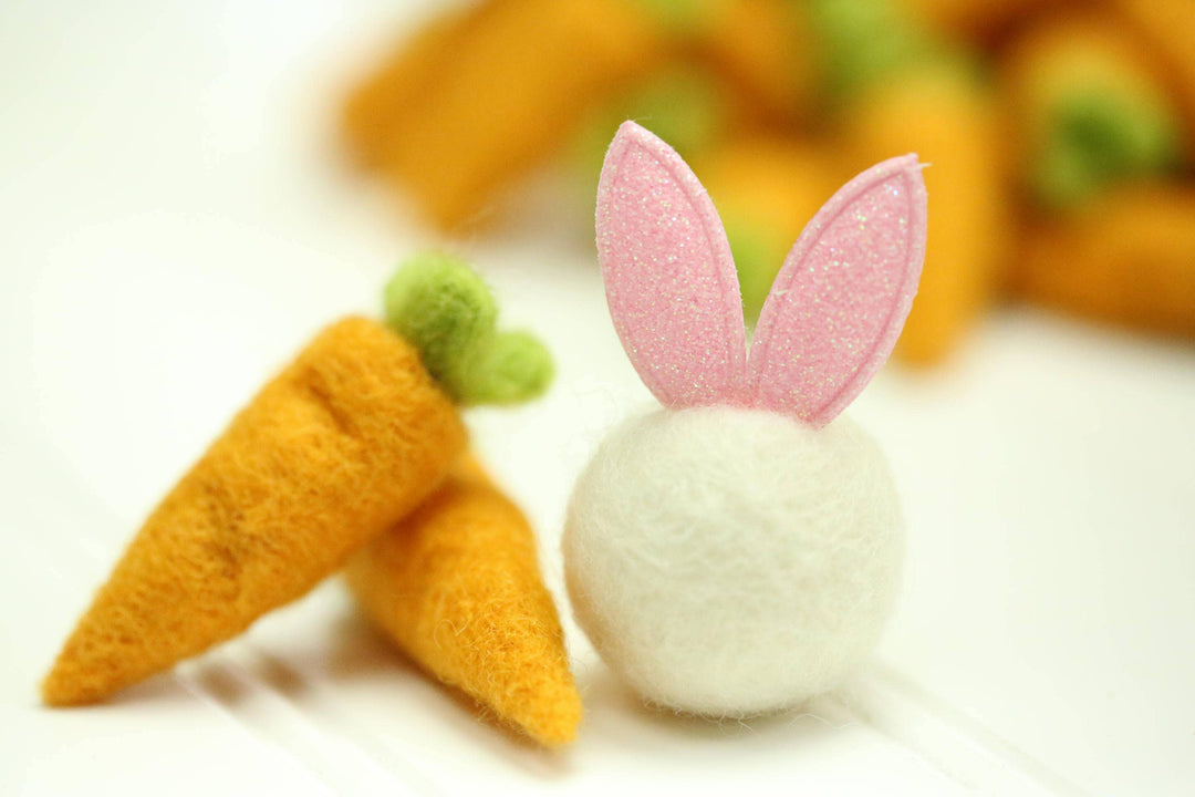 Felt Carrots