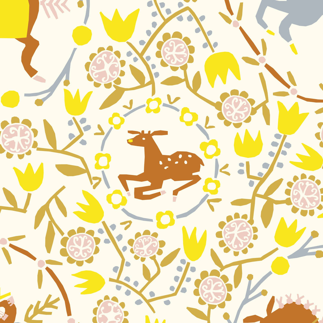 Afternoon Trot Citrus Organic Cotton