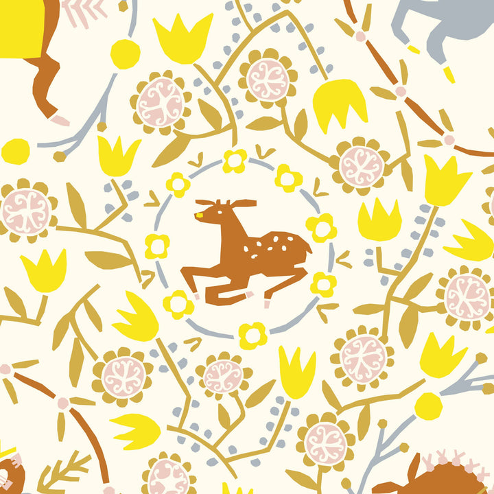 Afternoon Trot Citrus Organic Cotton