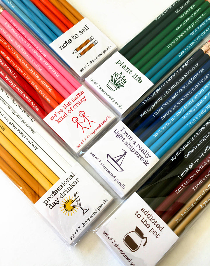ADDICTED TO THE POT PENCIL SET