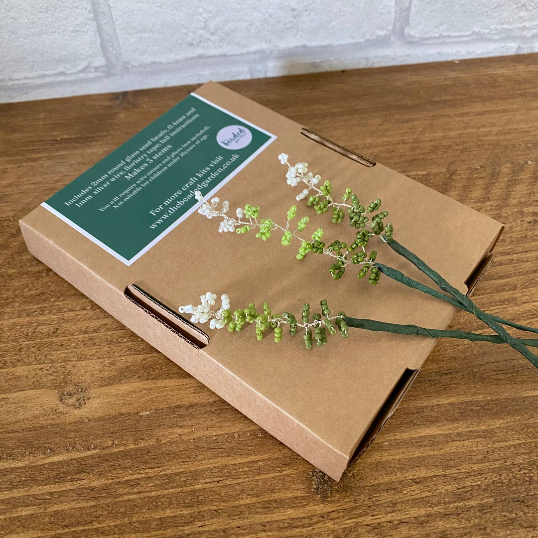 Grass Stems Flower Bead Craft Kit