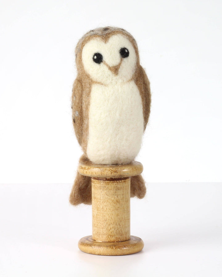 Barn Owl Needle Felting Kit