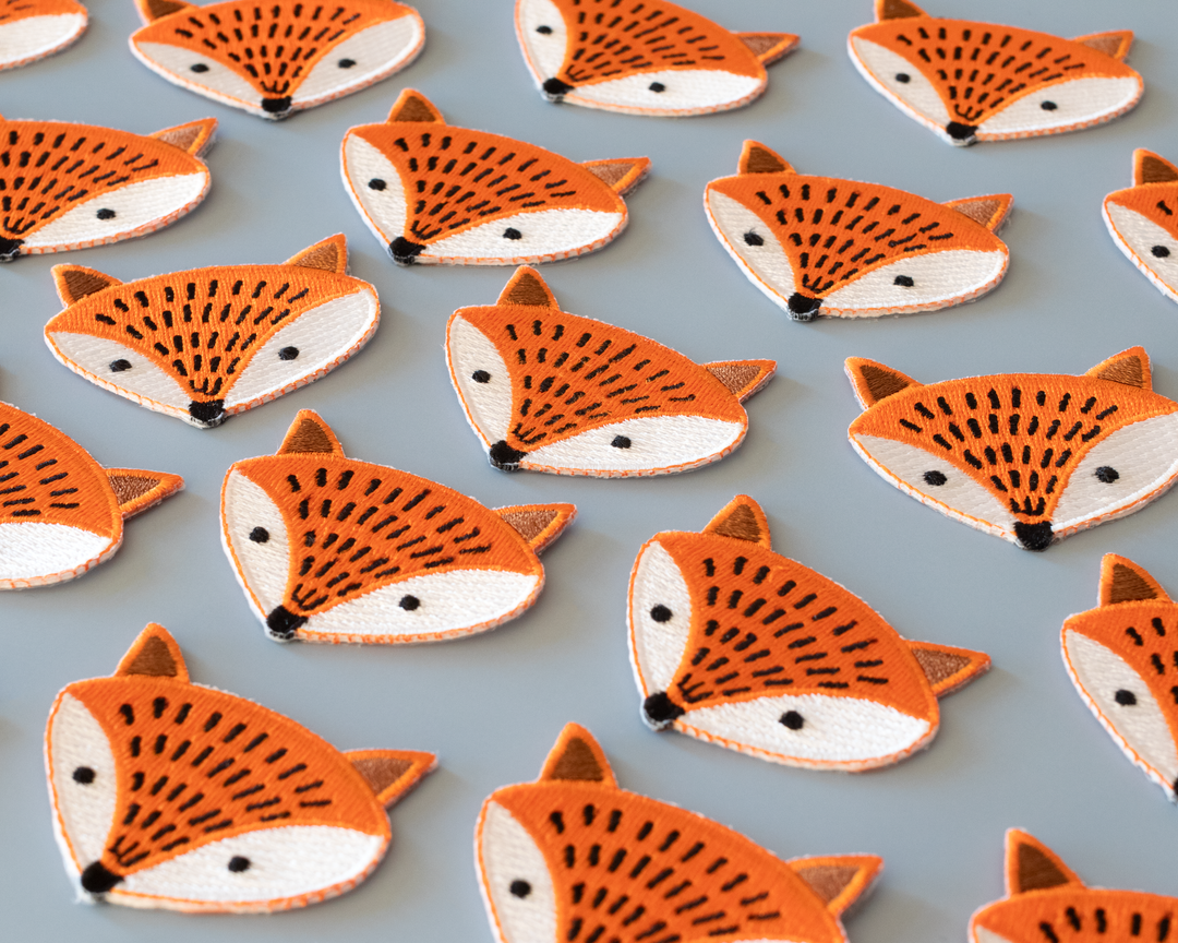 Cute Mini Fox Iron-On Patch