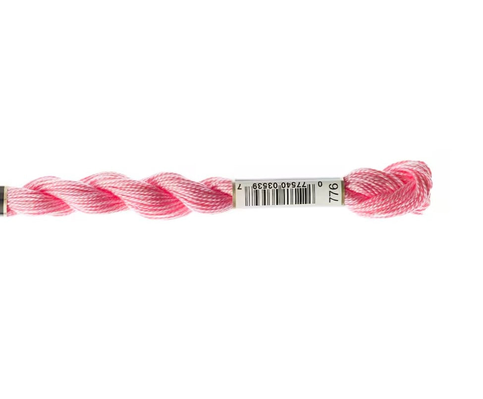 DMC Perle Cotton Size 3 776 Medium Pink
