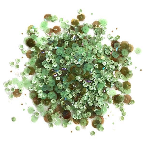 Chocolate Mint Sequin Mix