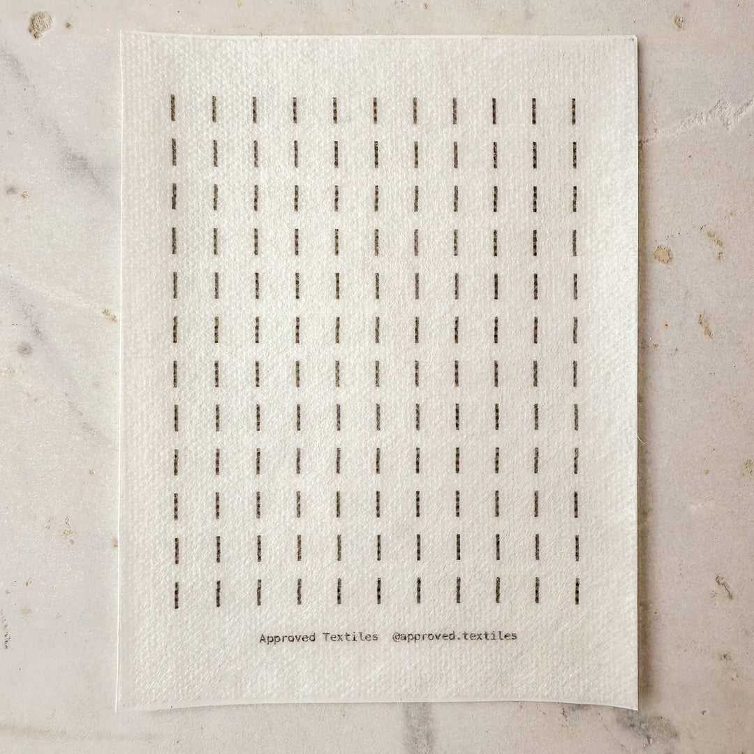 Agnes Martin Mending + Embellishment Transfer