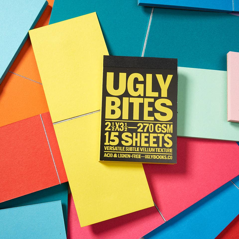 Colored ATC Sketch Pad 2.5" x 3.5" 270gsm (15 Sheets)