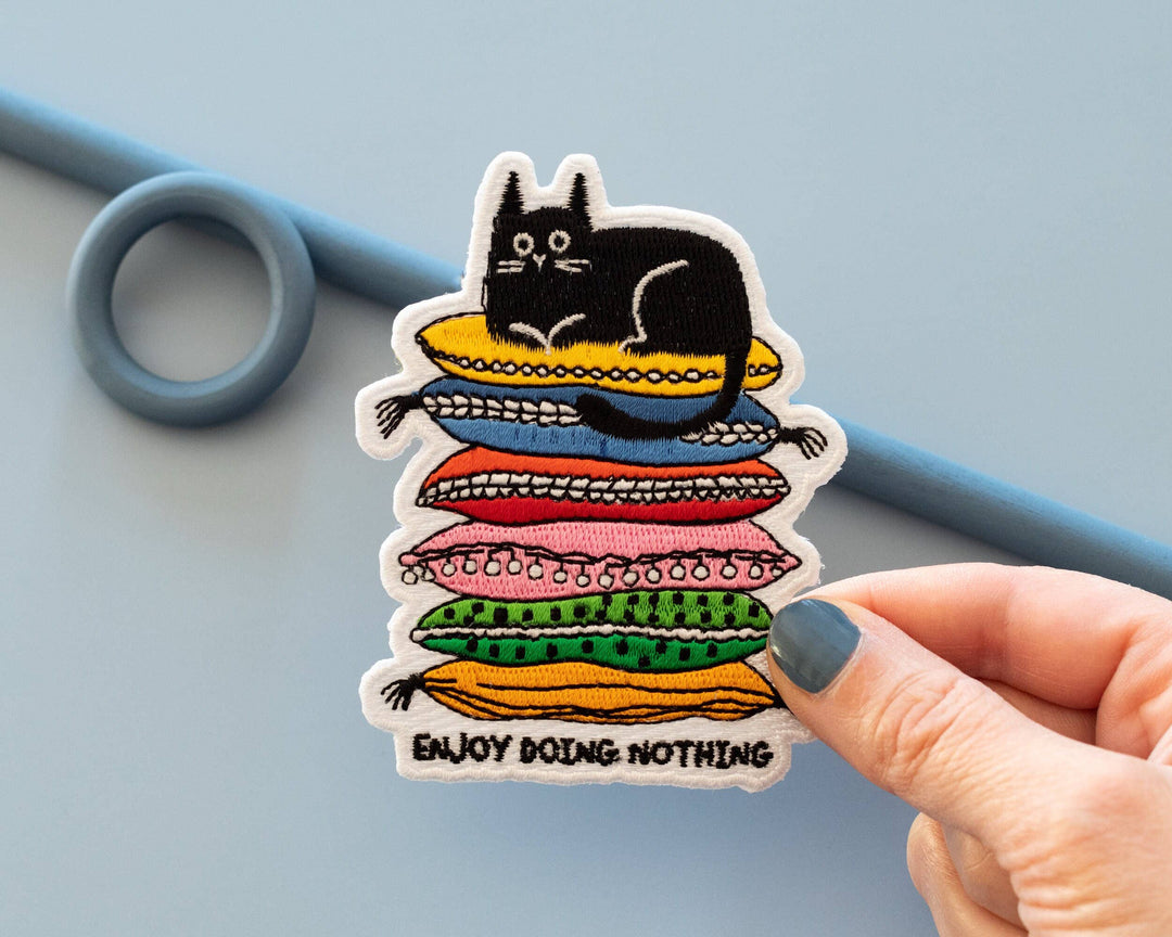 Enjoy Doing Nothing Iron-On Patch
