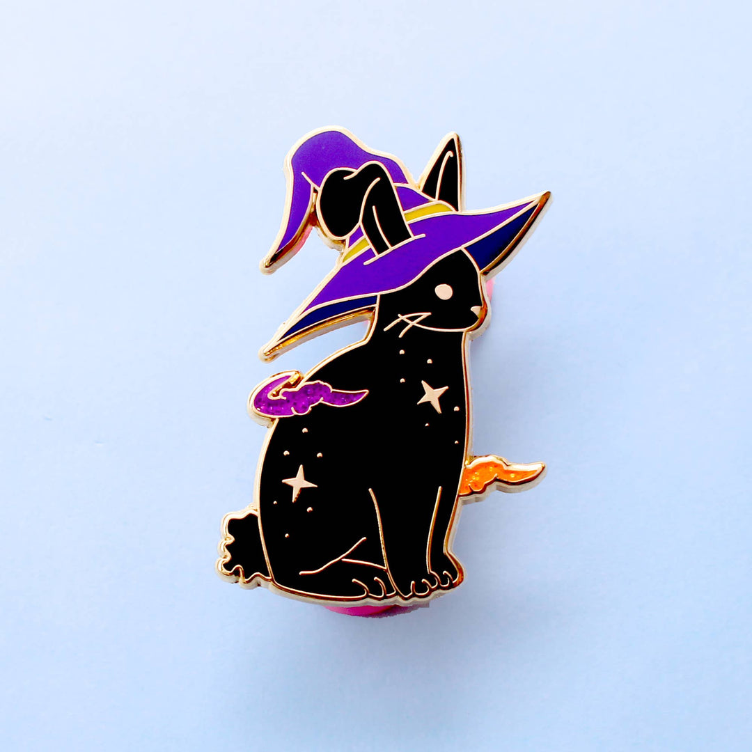 Halloween Rabbit Enamel Pin