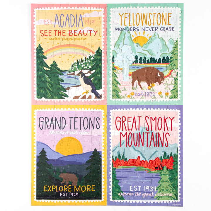 Favorite National Parks - 500 Piece Jigsaw Puzzle