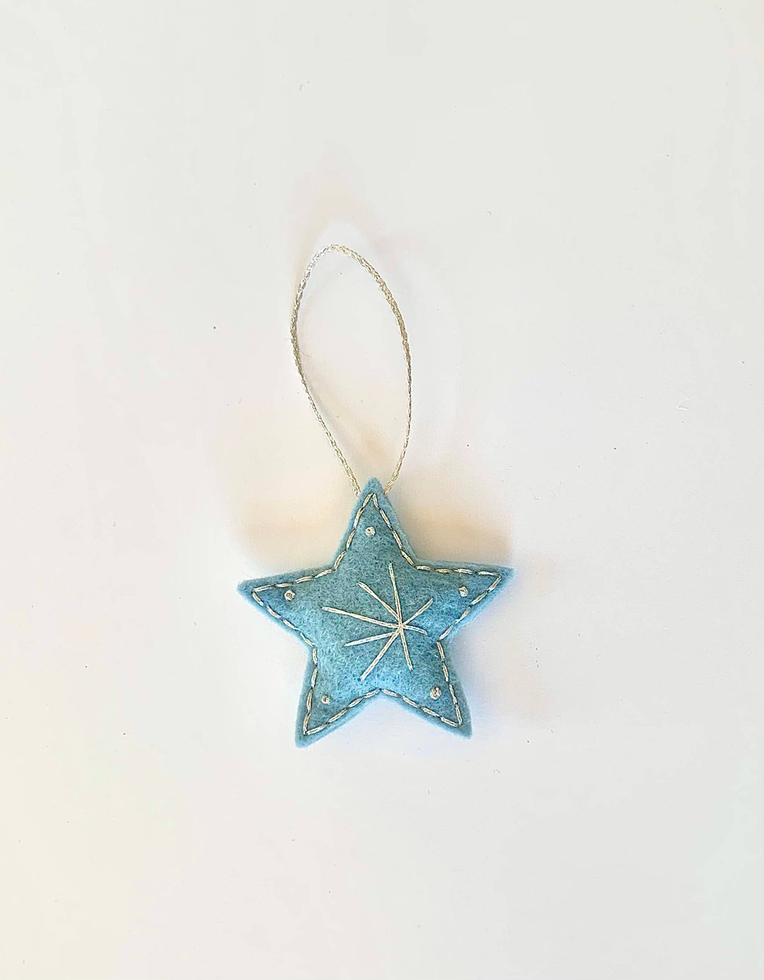 Holiday Ornaments Set Blue & Green