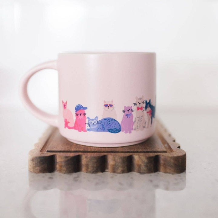 Cool Cats Large Ceramic Mug