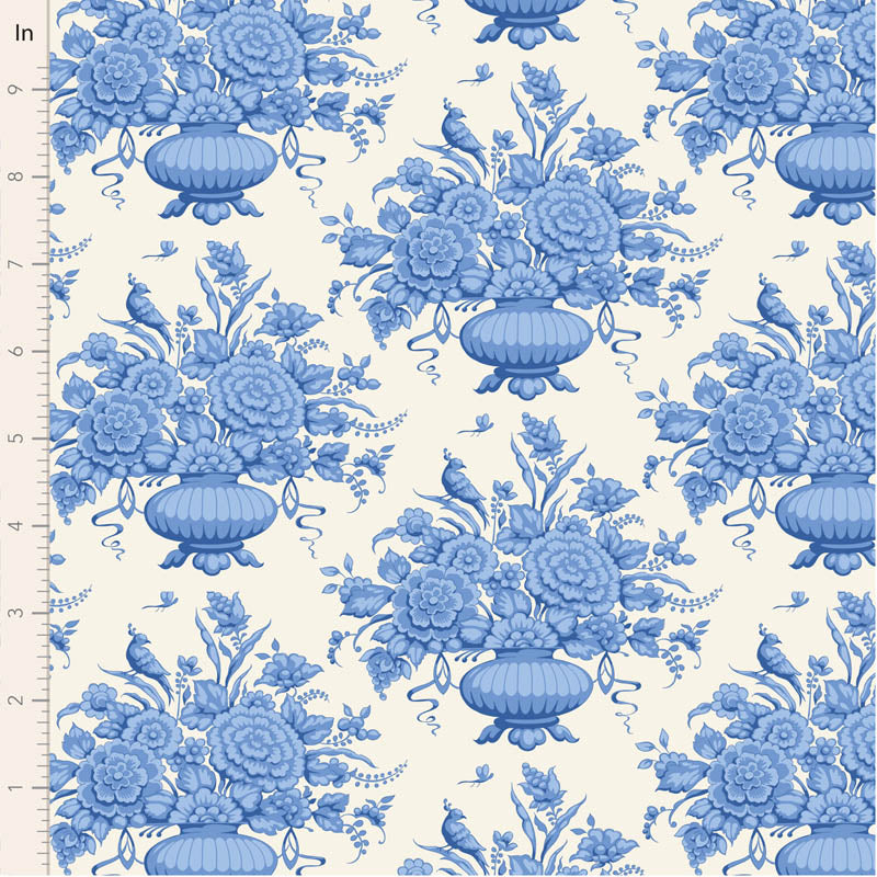 Something Blue by the 1/4 Yard - Afina Blue