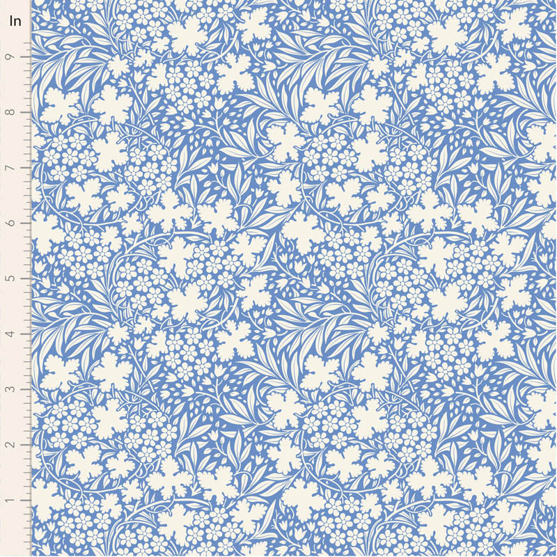 Something Blue by the 1/4 Yard - Bushbloom Blue