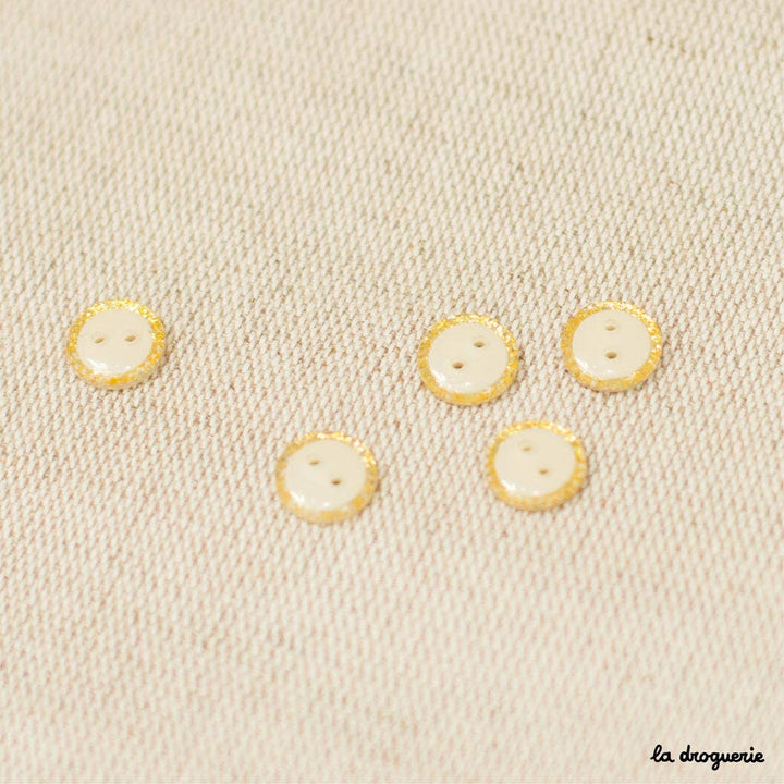 10 mm Glitter Magic Button