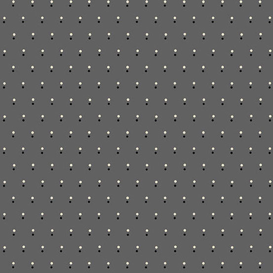 Nightfall by the 1/4 Yard - Shadow Dot Gray