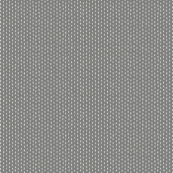 Nightfall by the 1/4 Yard - Stitch Line Gray