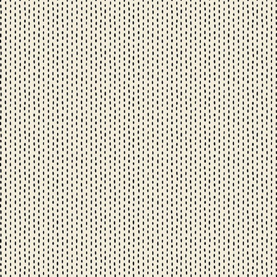 Nightfall by the 1/4 Yard - Stitch Line Cream