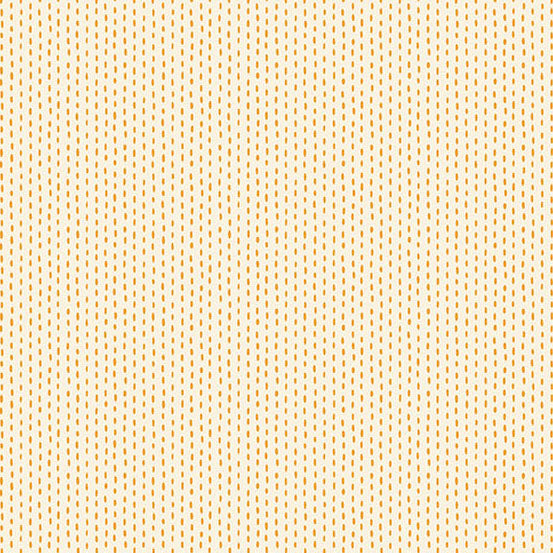 Nightfall by the 1/4 Yard - Stitch Line Orange Cream