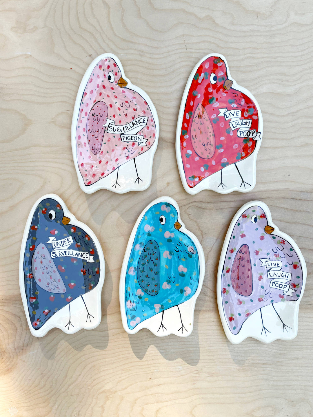 Surveillance Pigeon Plates