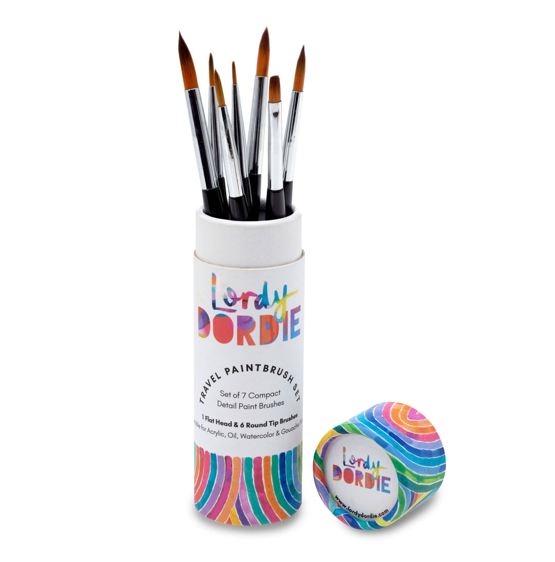 Travel Paintbrush Set