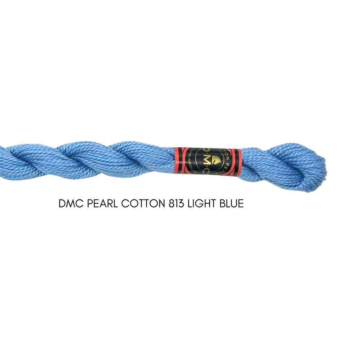DMC Perle Cotton Size 3 813 Light Blue