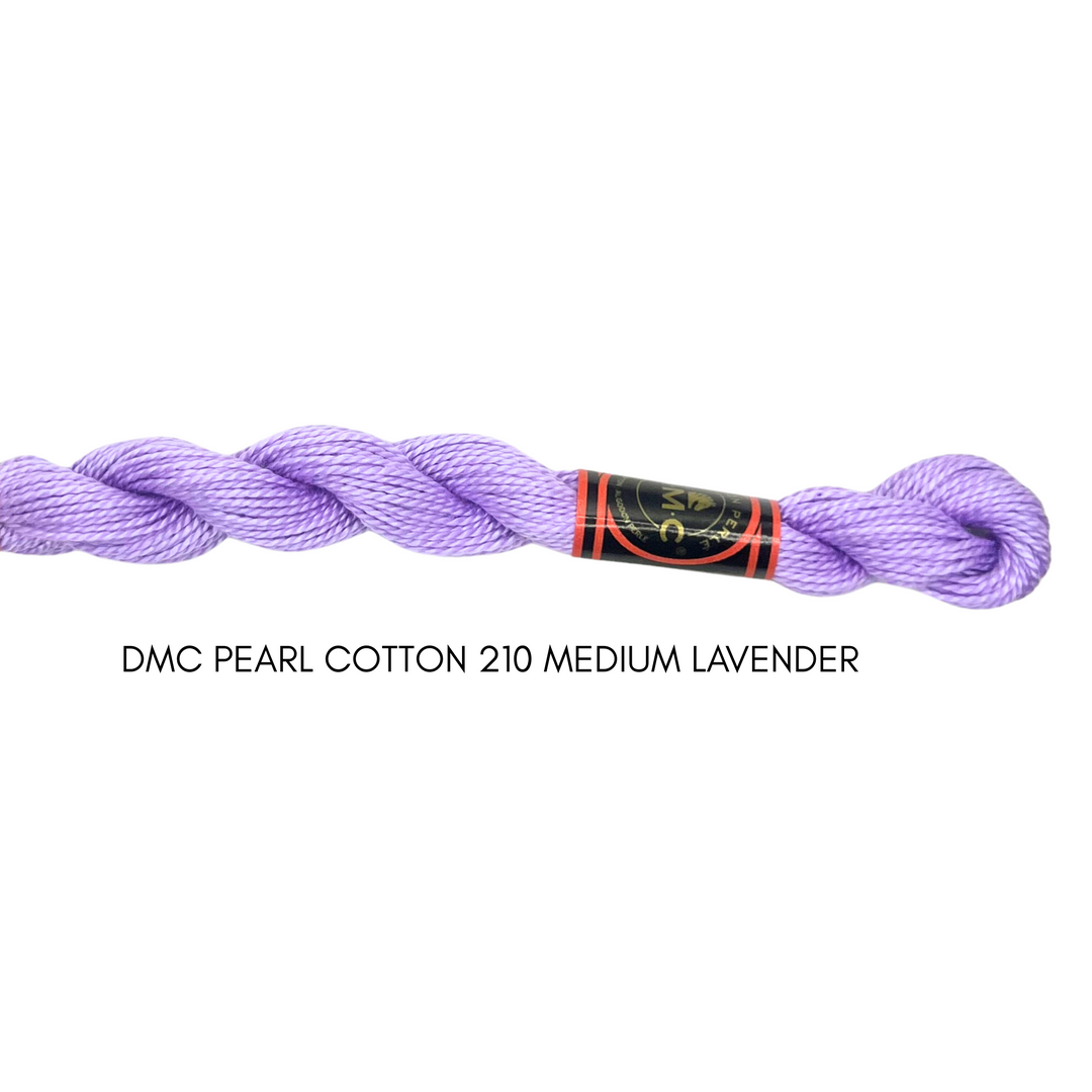 DMC Perle Cotton Size 3 210 Medium Lavender
