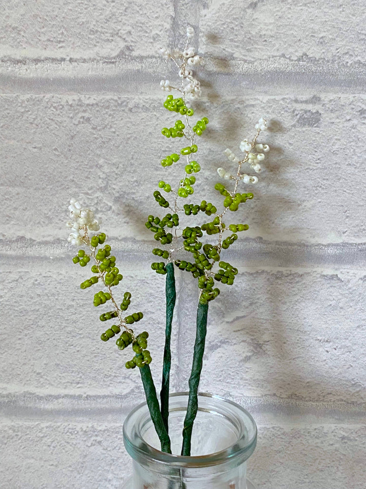 Grass Stems Flower Bead Craft Kit