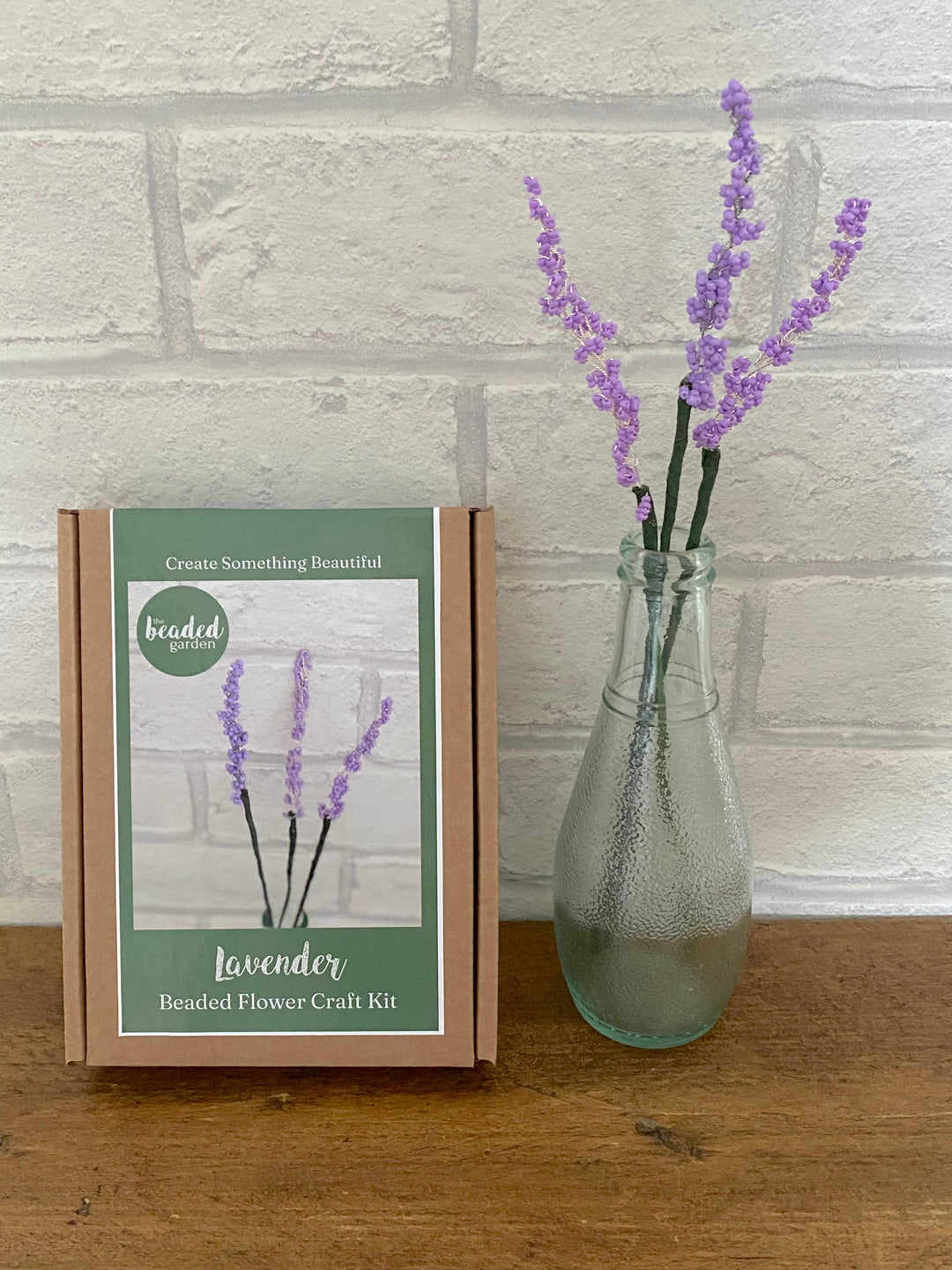 Lavender Flower Beading Kit