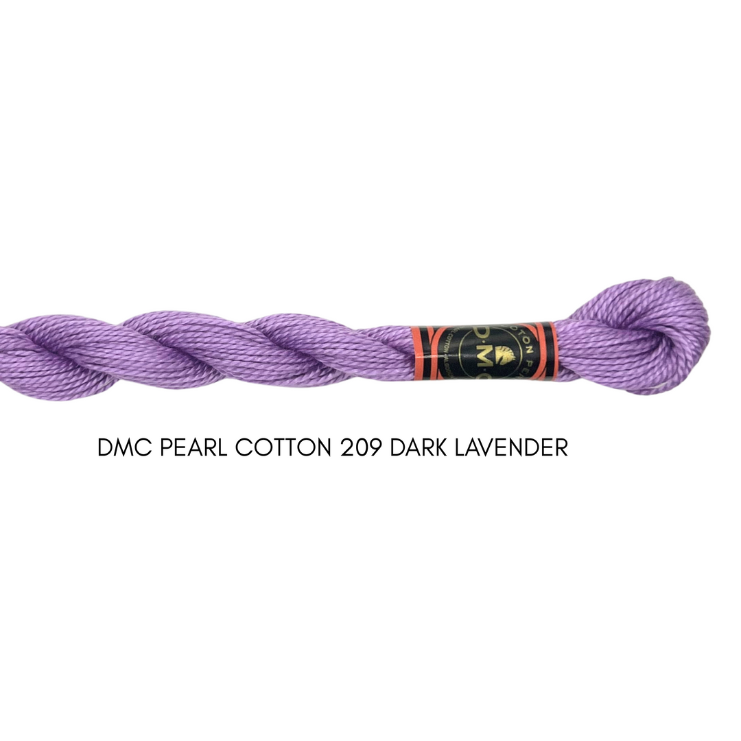 DMC Perle Cotton Size 3 209 Dk. Lavender