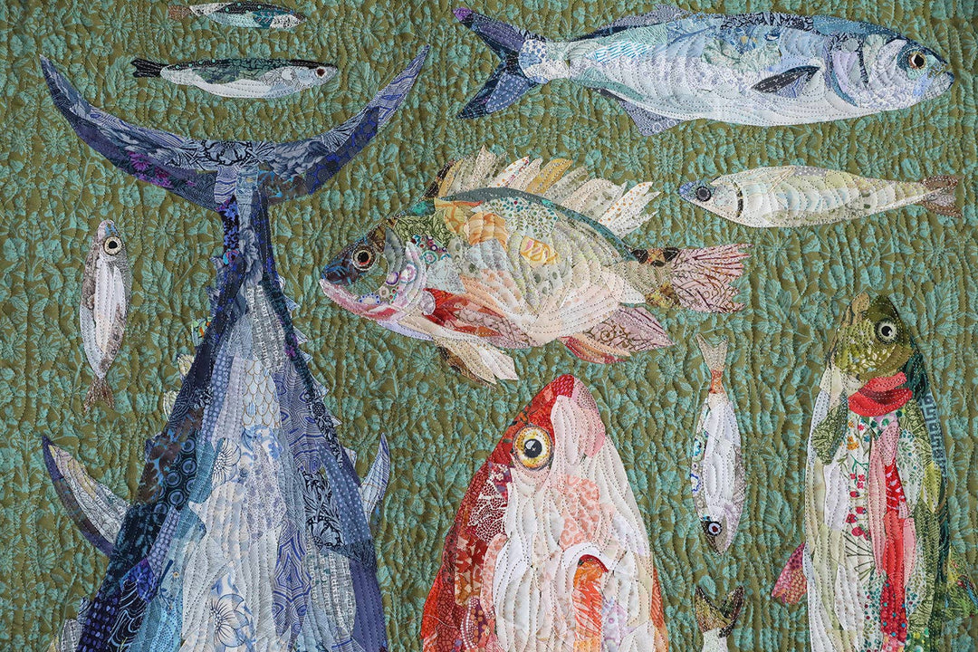 Catch of the Day Collage Pattern