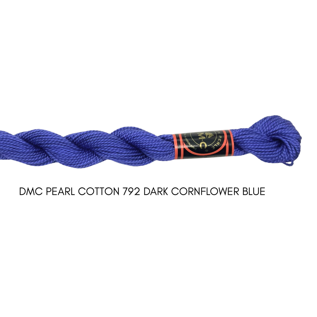 DMC Perle Cotton Size 3 792 Dk. Cornflower Blue