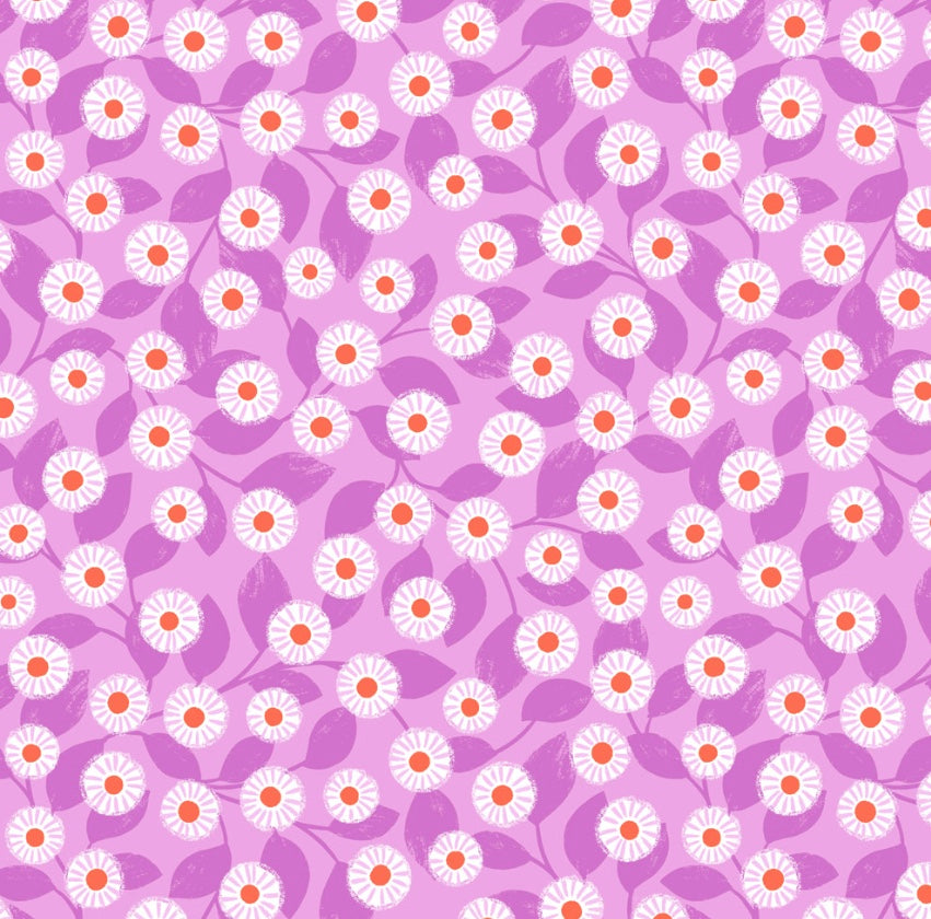 Creative Landscapes by the 1/4 Yard - Wild Daisy Lilac