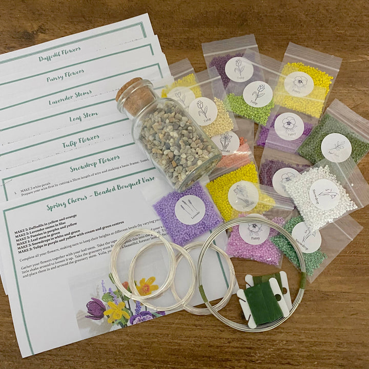 Spring Chorus Vase Beading Kit